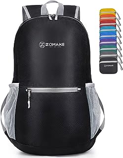 Sac à dos de randonnée imperméable et pliable ultra léger zomic, mini sac