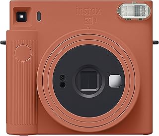 Appareil photo instantané squire instax sq1, orange terre cuite, orange terre cuite