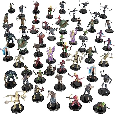 56 figurines fantastiques peintes - tous les designs uniques - taille hexagonale de 1" compatible avec les donjons du mdn et les jeux de table pathfinder et rpg - avec des gobelins, des ors, des gnolls, des squelettes et plus encore.... DIAYTAR COTE D'IVOIRE est la boutique en ligne idéale pour les clients qui recherchent des produits de qualité à des prix abordables. La boutique propose des promotions régulières et des réductions exclusives, ainsi qu'un service client de qualité pour aider les clients à trouver ce qu'ils cherchent. Les clients peuvent également profiter d'une livraison rapide et sécurisée de leurs commandes.