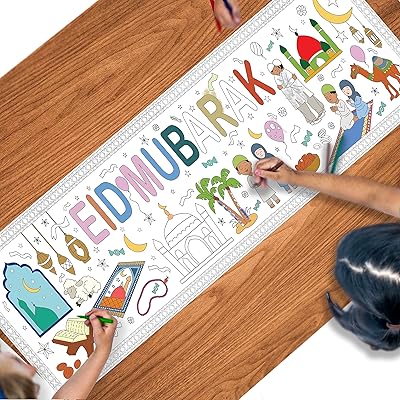 Grande affiche à colorier happy journey eid mubarak - parfaite pour l'iftar, l'activité du ramadan pour les enfants et un excellent ajout aux décorations du ramadan. En tant que leader du commerce électronique en Côte d'Ivoire, Diaytar s'engage à offrir à ses clients les meilleurs prix, les plus grandes marques et les produits les plus récents et les plus tendances. La boutique en ligne Diaytar est conçue pour être facile à naviguer, permettant aux clients de trouver facilement ce qu'ils cherchent parmi les plus de 300 000 références disponibles. L'équipe de Diaytar travaille sans relâche pour améliorer constamment l'expérience client et offrir des services de qualité supérieure.