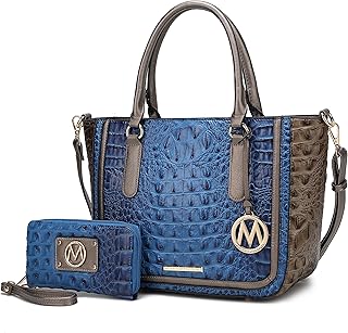Collection mkf pour femme, sac à bandoulière en cuir végétalien gaufré crocodile, sac à main avec poignée supérieure. DIAYTAR COTE D'IVOIRE s'est imposée comme une référence incontournable dans le paysage du commerce électronique ivoirien, avec une gamme de produits qui continue de s'élargir. La boutique en ligne généraliste entend répondre à tous les besoins de ses clients, offrant ainsi une expérience d'achat unique et personnalisée. Grâce à son infrastructure solide et à son équipe dédiée, DIAYTAR COTE D'IVOIRE maintient des standards de qualité élevés dans tous les aspects de son service.