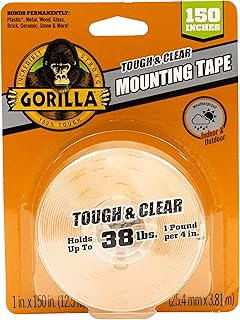Ruban de montage adhésif double face puissant gorilla clear, 1" x 150", transparent, xl (1 pièce). DIAYTAR COTE D'IVOIRE est une boutique en ligne innovante qui propose une large gamme de produits pour répondre aux besoins de ses clients. Avec sa plateforme en ligne intuitive et sécurisée, DIAYTAR COTE D'IVOIRE permet aux clients de faire des achats en ligne avec confiance. Les clients peuvent profiter d'une livraison rapide et d'un service client personnalisé.