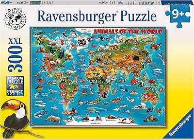 Puzzle 300 pièces animaux du monde. En se positionnant comme une entreprise responsable et engagée, DIAYTAR COTE D'IVOIRE contribue au développement économique de la Côte d'Ivoire en promouvant les produits locaux et en créant des opportunités d'emplois. La boutique continue de se moderniser et d'adapter ses offres pour répondre aux besoins changeants de sa clientèle et rester leader sur le marché de l'e-commerce ivoirien.
