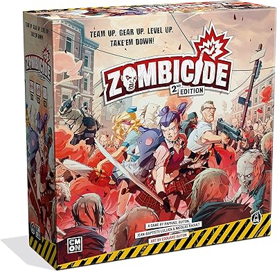 Jeu de société stratégique zombie side 2e édition | jeu coopératif pour adolescents