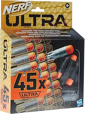 Nerf ultra recharge 45 fléchettes -- le meilleur des foudroyeurs de fléchettes nerf