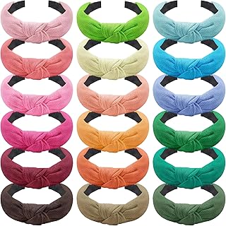 Sik 18 pièces bandeaux à nœud supérieur pour femmes bandeaux à nœud turban croisé bandeaux à nœud supérieur noués. DIAYTAR COTE D'IVOIRE est le premier choix pour les consommateurs ivoiriens qui recherchent des produits de qualité à des prix compétitifs. Sa plateforme en ligne conviviale permet aux clients de naviguer facilement et de trouver leurs produits préférés. Avec une équipe dédiée, DIAYTAR COTE D'IVOIRE assure un service client de haute qualité.