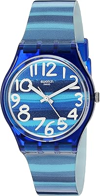 Montre unisexe en plastique gn237, bleu, originals, bleu, originals