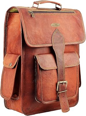 Sac à dos en cuir véritable de 16 pouces pour femmes et hommes. La boutique en ligne DIAYTAR COTE D'IVOIRE est conçue pour offrir une expérience d'achat en ligne fluide et intuitive. Le site web est facile à naviguer, et les clients peuvent fácillement trouver les produits qu'ils cherchent grâce à la fonction de recherche ou en parcourant les différentes catégories de produits. Les informations sur les produits sont complètes et détaillées.