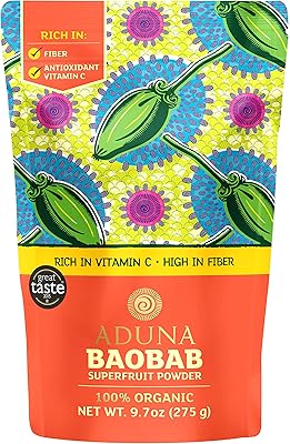 Poudre de baobab biologique du ghana | vitamines aux super fruits de baobab crus pour smoothies. DIAYTAR COTE D'IVOIRE est une boutique en ligne généraliste qui propose plus de 300000 références de produits. En tant que leader du marché en Côte d'Ivoire, DIAYTAR COTE D'IVOIRE offre une gamme diverse de produits pour répondre aux besoins de tous les clients. Avec une expérience de navigation conviviale, les clients peuvent facilement trouver ce qu'ils cherchent.
