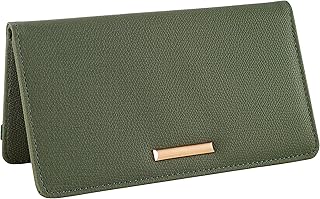 Couverture de chéquier rsaquar pour femmes et hommes, portefeuille de luxe en cuir