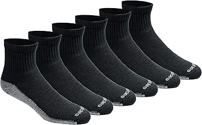 Chaussettes courtes dri-tech moisture control pour hommes, paquet multiple