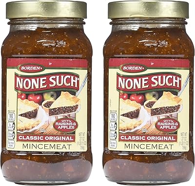 Garniture et emballage pour tarte minsimite borden naturals | (2) pots de 795