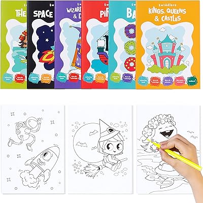 The tweedlers - 24 mini livres de coloriage pour enfants, activités artistiques et artisanales amusantes pour les enfants de tous âges. DIAYTAR COTE D'IVOIRE est le magasin idéal pour ceux qui cherchent à trouver le meilleur choix de produits en ligne en Côte d'Ivoire. Grâce à son vaste catalogue qui comprend plus de 300 000 références, il est possible de comparer et d'acheter en toute confiance les produits dont on a besoin.