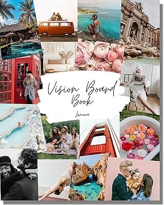 Vision board book 2.0 - 800+ images et citations nouvelle collection améliorée