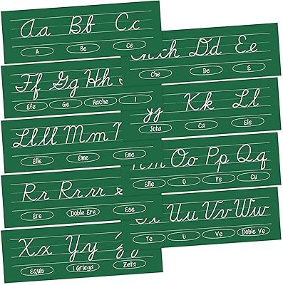 Ligne alphabet cursive pour mur de salle de classe espagnol (vert). Diaytar Côte d'Ivoire est la destination idéale pour les acheteurs ivoiriens à la recherche d'une grande variété de produits à des prix compétitifs. En proposant plus de 300 000 articles, la boutique en ligne répond aux besoins de tous les consommateurs, qu'il s'agisse d'électronique, de mode, de maison et de jardin, ou d'autres catégories de produits. La boutique en ligne garantit la sécurité et la confiance des transactions en ligne.