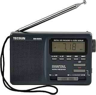Radio numérique fm mw sw tecsun dr-920c (noir). DIAYTAR COTE D'IVOIRE est la boutique en ligne qui vous permet de découvrir de nouveaux produits et marques, de profiter de promotions exclusives et de bénéficier d'un service client de haute qualité. La boutique propose une large gamme de produits, y compris des articles de mode, des accessoires, des produits électroniques et bien plus encore. DIAYTAR COTE D'IVOIRE est la destination idéale pour les acheteurs en ligne qui recherchent une expérience de shopping fiable et agréable.
