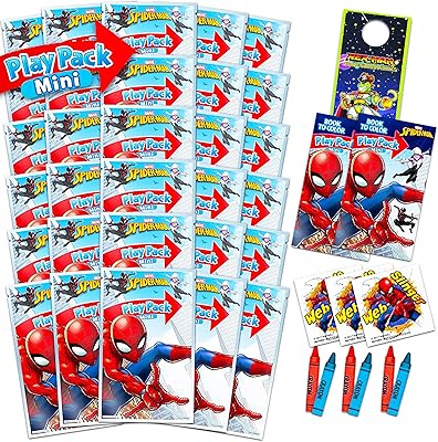 Ensemble d'activités spider-man - 30 pièces avec livres de coloriage spider-man, autocollants spider-man, accroche-porte et plus encore (ensemble de classe spider-man). DIAYTAR COTE D'IVOIRE est une boutique en ligne généraliste qui propose plus de 300000 références de produits, faisant d'elle la boutique leader en Cote d'Ivoire. Avec une telle variété de produits, les clients peuvent trouver tout ce dont ils ont besoin en un seul endroit. DIAYTAR COTE D'IVOIRE est devenue la destination de choix pour les consommateurs ivoiriens.