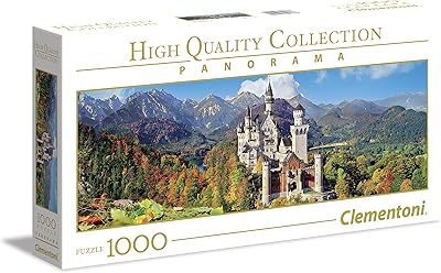 Clementoni basel pano neuschwanstein 1000 pièces, multicolore, 39438, 6800000187