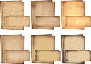 Papeterie en papier certifié, ensemble de 100 pièces (50 feuilles + 50 enveloppes assorties), papier manuscrit vintage, format lettre 8,5 x 11 pouces, 6 motifs, papier double face, par better office products. La boutique en ligne DIAYTAR COTE D'IVOIRE propose une large gamme de produits pour les clients ivoiriens. Avec plus de 300 000 références, la boutique offre une sélection exceptionnelle de produits de haute qualité à des prix compétitifs. Les clients peuvent trouver des produits pour tous les aspects de leur vie, de la maison à la mode, en passant par les produits électroniques sur le site de DIAYTAR COTE D'IVOIRE.