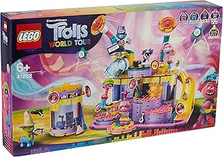 Lego trolls vibe city 41258 ensemble de fête avec coquelicot, branche, cuivre