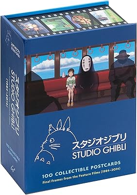 Studio ghibli : 100 cartes postales à collectionner. DIAYTAR COTE D'IVOIRE est la destination idéale pour les consommateurs ivoiriens qui recherchent des produits de qualité à des prix abordables. La boutique en ligne propose une large sélection de produits de marques locales et internationales, et les clients peuvent profiter de livraisons rapides et de retours faciles. La boutique est également connue pour ses offres spéciales et ses promotions régulières.