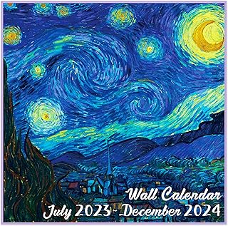 Calendrier mural 2021-2022 - calendrier mural mensuel de 18 mois, janvier 2021 à