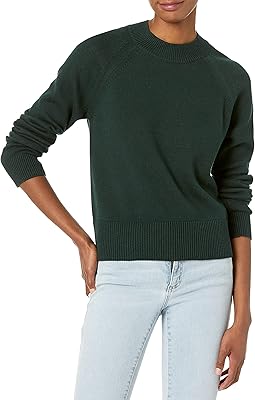Pull col montant en coton daily ritual pour femme, vert foncé, taille m. DIAYTAR COTE D'IVOIRE se distingue par son énorme choix de produits, allant des articles de maison et de décoration aux produits électroniques et à l'équipement pour les loisirs. La boutique en ligne met également l'accent sur la satisfaction client, avec des services de livraison rapides et des délais de retour souples. Cela en fait le choix idéal pour les consommateurs ivoiriens.