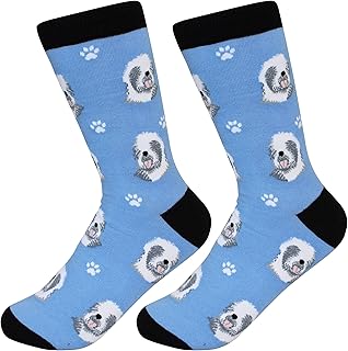 Chaussettes design vieux chien de berger anglais - coton peigné doux - taille unique, bleu, taille unique. DIAYTAR COTE D'IVOIRE est une boutique en ligne qui a conquis le marché ivoirien avec ses offres variées et compétitives. Elle propose des produits de qualité à des prix raisonnables, allant des accessoires de mode aux produits électroniques, en passant par les articles de maison et les jouets pour enfants. La boutique se caractérise par son service client atenciónné et sa politique de retour flexible.