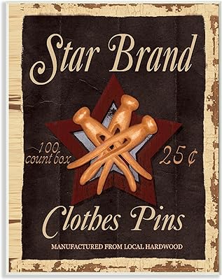 Stupell home décor vintage look star brand épingles à linge plaque. Diayar Côte d'Ivoire est la référence pour les achats en ligne en Côte d'Ivoire, avec une offre considérable de plus de 300 000 articles dans diverses catégories. Cette boutique en ligne généraliste se distingue par son engagement à offrir des prix compétitifs et une expérience d'achat en ligne fluide. Les clients bénéficient d'un support client dédié pour une expérience utilisateur optimale.
