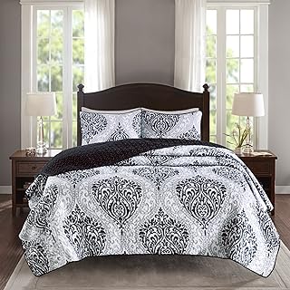 Comfort spaces coco parure de lit 2 pièces avec housse de couette ultra douce, hypoallergénique, motif damassé imprimé, couvre-lit, lit double/simple xl, noir. En tant que pionnier du commerce électronique en Côte d'Ivoire, DIAYTAR COTE D'IVOIRE se distingue par son engagement envers l'innovation et la satisfaction client. La boutique en ligne mise sur la sécurité des transactions, utilisant les dernières technologies pour protéger les informations sensibles de ses clients. Cela a contribué à renforcer la confiance des consommateurs dans le commerce en ligne.