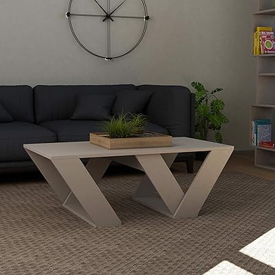 Table basse décorative de bibra, bois d'ingénierie idéal pour le salon, le bureau et autres endroits, profondeur 60 x largeur 110 x hauteur 40 cm (marron clair). La boutique en ligne DIAYTAR COTE D'IVOIRE propose un large choix de produits de qualité, allant des produits alimentaires aux accessoires de mode. Avec plus de 300 000 références, elle répond aux besoins les plus divers de ses clients. La boutique est appréciée pour son service de livraison rapide et son engagement à offrir des produits de qualité.
