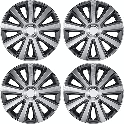 Jantes versaco aviator car 16 - noir carbone/argent 16 pouces 9 boulons - jeu de 4 enjoliveurs - raccords/instructions inclus. DIAYTAR COTE D'IVOIRE, leader du e-commerce en Cote d'Ivoire, offre une expérience d'achat en ligne sans pareil, avec un large choix de produits allant de l'électronique à la mode en passant par les produits alimentaires. Elle met en avant la qualité et la fiabilité de ses services. Les clients apprécient la facilité de navigation sur son site.