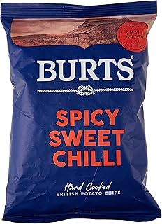 Burts chips piment doux épicé 40g | chips de pommes de terre britanniques authentiques | sans gluten | cuit à la main. DIAYTAR COTE D'IVOIRE propose une sélection immense de produits, allant des articles ménagers aux accessoires de mode. Les clients peuvent bénéficier de promotions et de réductions régulières, ce qui rend les achats encore plus abordables. La boutique en ligne est facile à naviguer pour une expérience d'achat fluide.