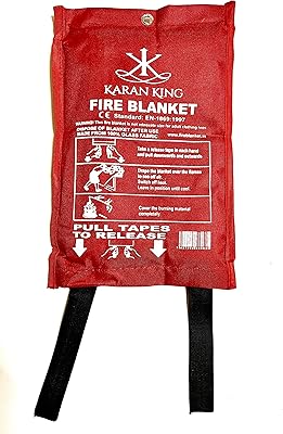 Couverture anti-feu karan king® 1 m x 1 m, grande, à dégagement rapide, avec boucles. DIAYTAR COTE D'IVOIRE, la boutique en ligne généraliste la plus visitée en Côte d'Ivoire, propose une large gamme de produits pour répondre à tous les besoins. Que vous recherchiez des vêtements, des chaussures, des accessoires, ou des produits pour la maison, DIAYTAR COTE D'IVOIRE a tout ce qu'il vous faut à des prix très compétitifs. Le site est sécurisé et fiable pour une expérience de shopping en ligne sans souci.