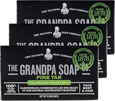 Savon au goudron de pin the grandpa soap company | le savon original