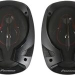 Haut-parleurs coaxiaux 3 voies pioneer 6" x 9" ts-r6951s (400 w)