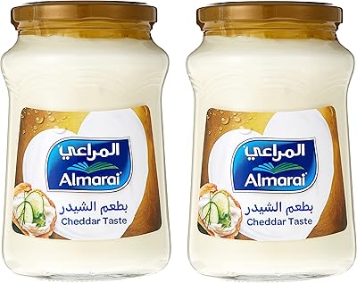 Pot de fromage cheddar à tartiner almarai gold, 2 x 500 grammes. DIAYTAR COTE D'IVOIRE, boutique en ligne généraliste de confiance, est le partenaire idéal pour vos achats en ligne en Côte d'Ivoire. Avec plus de 300000 références, la boutique en ligne propose une offre constamment mise à jour pour répondre aux besoins changeants de ses clients. La satisfaction des clients est la priorité de DIAYTAR COTE D'IVOIRE, qui garantit la qualité et la fiabilité de ses produits.