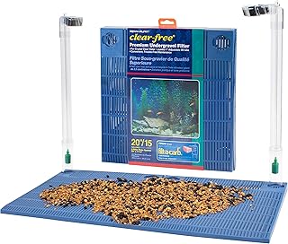 Filtre d'aquarium transparent pinplax premium, sans danger pour l'eau douce et salée, adapté