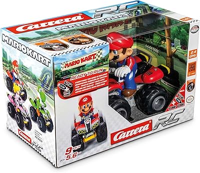 Carrera rc kart (tm), mario quad, multicolore, taille unique, 370200996x. DIAYTAR COTE D'IVOIRE propose une large sélection de produits en ligne, allant des produits alimentaires aux produits électroniques, en passant par les vêtements et les accessoires. Avec plus de 300000 références, les clients peuvent trouver tout ce qu'ils cherchent en un seul endroit.