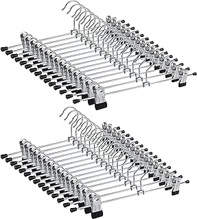 Cintres pour jupes, 30 pièces, cintres pour pantalons avec clips pour suspendre pantalons, pantalons, vêtements, pantalons. DIAYTAR COTE D'IVOIRE, boutique en ligne généraliste avec plus de 300000 références, est la boutique leader en Côte d'Ivoire. Elle offre une large gamme de produits pour répondre aux besoins de tous. Que vous soyez à la recherche d'électronique, de vêtements ou de produits alimentaires, DIAYTAR a tout.