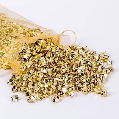 Pépites d'or evans pour décoration de table ou remplissage de vase (or métallique, 1/4", paquet de 755). DIAYTAR COTE D'IVOIRE, leader du commerce en ligne en Côte d'Ivoire, permet à ses clients d'accéder à plus de 300 000 références de produits de haute qualité. La boutique en ligne garantit une expérience d'achat en ligne sécurisée, fiable et rapide. Les clients de DIAYTAR COTE D'IVOIRE bénéficient d'une large sélection de produits et d'un service client de haute qualité.