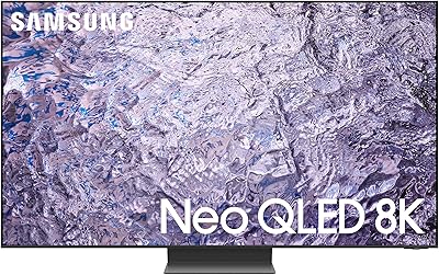 Samsung smart tv, neo qled 8k, qn800c, 85 pouces, titan black, 2023, quantum