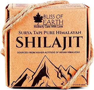 Bliss of earth shilajit shilajit original de l'himalaya séché au soleil pour l'endurance et l'énergie, 20 g. DIAYTAR COTE D'IVOIRE, la boutique en ligne généraliste qui propose plus de 300 000 références de produits, est la référence incontournable pour faire ses achats en ligne en Côte d'Ivoire. Avec une gamme de produits très variée, elle satisfait les besoins de tous les consommateurs. Elle est la boutique leader en Côte d'Ivoire.