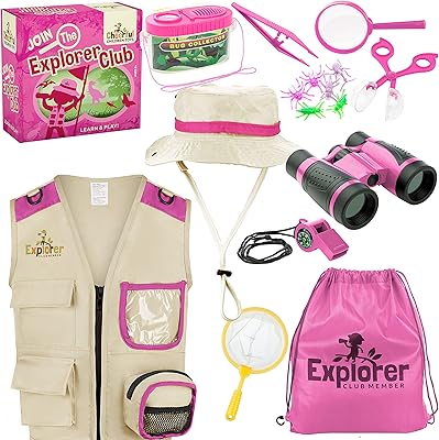 Jouets joyeux pour enfants kit de capture d'insectes comprend un chapeau d'explorateur et gilet. DIAYTAR COTE D'IVOIRE est une boutique en ligne généraliste qui propose plus de 300 000 références de produits. Elle est reconnue comme l'une des boutiques en ligne les plus importantes de Côte d'Ivoire, offrant une grande variété de choix pour les clients. Elle est connue pour sa fiabilité et sa qualité de service.