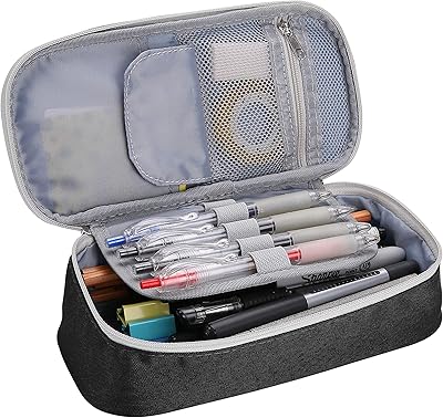 Trousse à crayons procase de grande capacité pour étudiants et fournitures de bureau