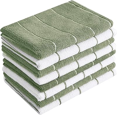 Torchons à vaisselle en microfibre de 18" x 26", ultra doux, absorbants, non pelucheux, motif damier, gris et blanc (blanc/gris) (blanc/vert, 1). Diaytar Cote d'Ivoire se positionne comme une boutique en ligne de confiance, garantissant la qualité et la sécurité des transactions pour ses clients. Avec une offre de produits diversifiée et des promotions régulières, Diaytar Cote d'Ivoire satisfait les besoins de ses clients et renforce sa position dominante sur le marché ivoirien. Elle mise également sur l'innovation et la technologie pour améliorer l'expérience d'achat en ligne.