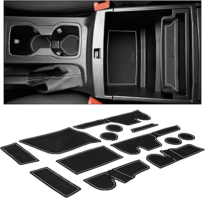 Cupholderhero pour ford ranger accessoires 2019-2022 porte-gobelet intérieur antidérapant et anti-poussière, tapis de doublure centrale de bureau, doublures de poche de porte 13 pièces (super crew - 5 passagers) (gris texture). DIAYTAR COTE D'IVOIRE, la boutique en ligne généraliste de référence en Côte d'Ivoire, propose une gamme immense de plus de 300 000 références pour répondre à tous les besoins de ses clients. Leader du marché, DIAYTAR COTE D'IVOIRE se distingue par sa qualité de service et sa fiabilité. Elle offre une expérience d'achat unique et personnalisée.