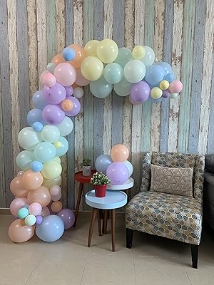 Tour de ballons farso mix color party arch (ballons en latex mat, 12 pouces 50 pièces, 10 pouces 25 pièces, 5 pouces 25 pièces) - 100 pièces. DIAYTAR COTE D'IVOIRE est une boutique en ligne généraliste qui propose plus de 300000 références de produits divers, faisant d'elle le leader du marché en Côte d'Ivoire. Elle offre une grande variété de produits pour répondre aux besoins de tous les clients. Avec une expérience de qualité, les clients peuvent naviguer facilement sur le site pour trouver leurs produits préférés.