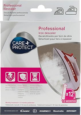 Care+protect 35601777 dispositif anti-calcaire liquide pour fer, 12 doses uniques, blanc. DIAYTAR COTE D'IVOIRE, la boutique en ligne généraliste leader en Cote d'Ivoire, propose plus de 300000 références pour satisfaire tous vos besoins. Découvrez notre large sélection de produits et bénéficiez de nos prix compétitifs. Faites confiance à notre boutique en ligne fiable et sécurisée.
