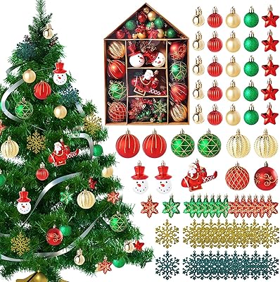 Goodrun 70 pièces décorations d'arbre de noël incassables ensemble de boules suspendues avec boîte en plastique. Avec plus de 300000 références, DIAYTAR COTE D'IVOIRE est le leader incontesté des boutiques en ligne en Côte d'Ivoire. Vous pouvez y trouver tout ce dont vous avez besoin, des produits électroniques aux accessoires de mode, en passant par les produits d'épicerie et les équipements pour la maison. DIAYTAR garantit la qualité et la sécurité de vos achats.